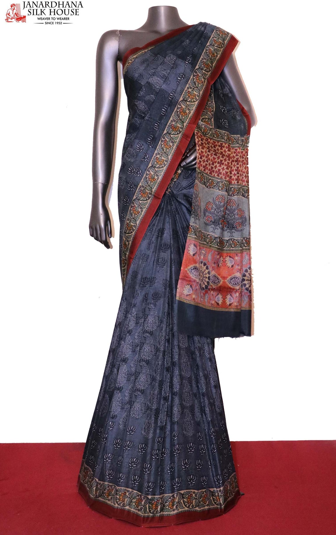 Exclusive Pure Printed Silk Saree AI207486