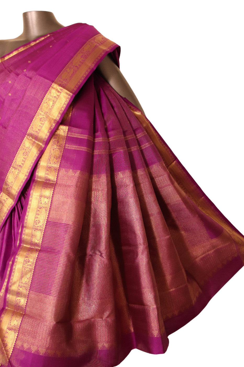 Bridal Vaira Oosi Kanjeevaram Silk Saree AJ211522