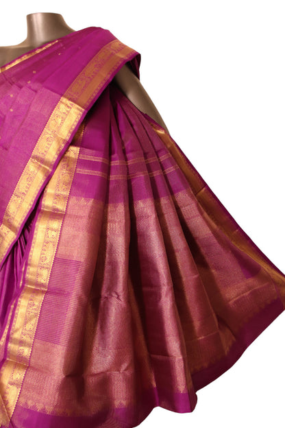 Bridal Vaira Oosi Kanjeevaram Silk Saree AJ211522