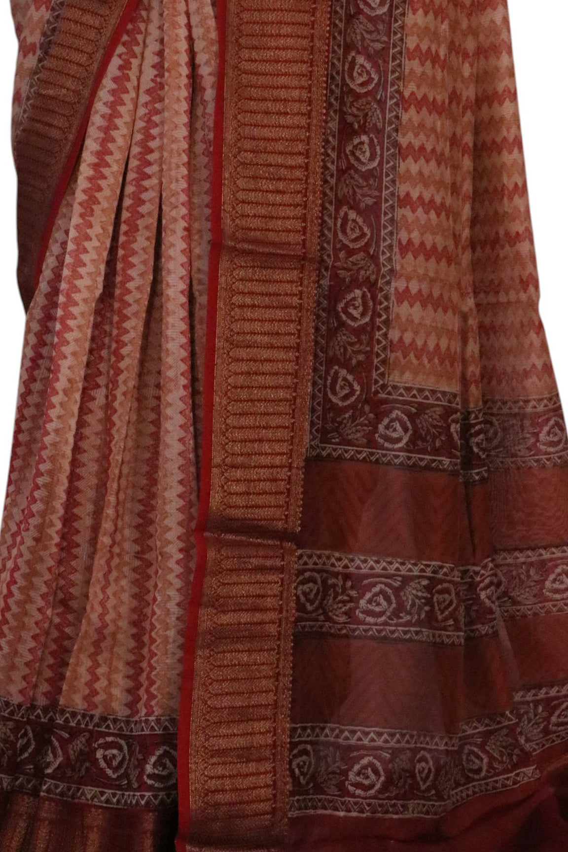 Exclusive Pure Chanderi Cotton Saree AL205674