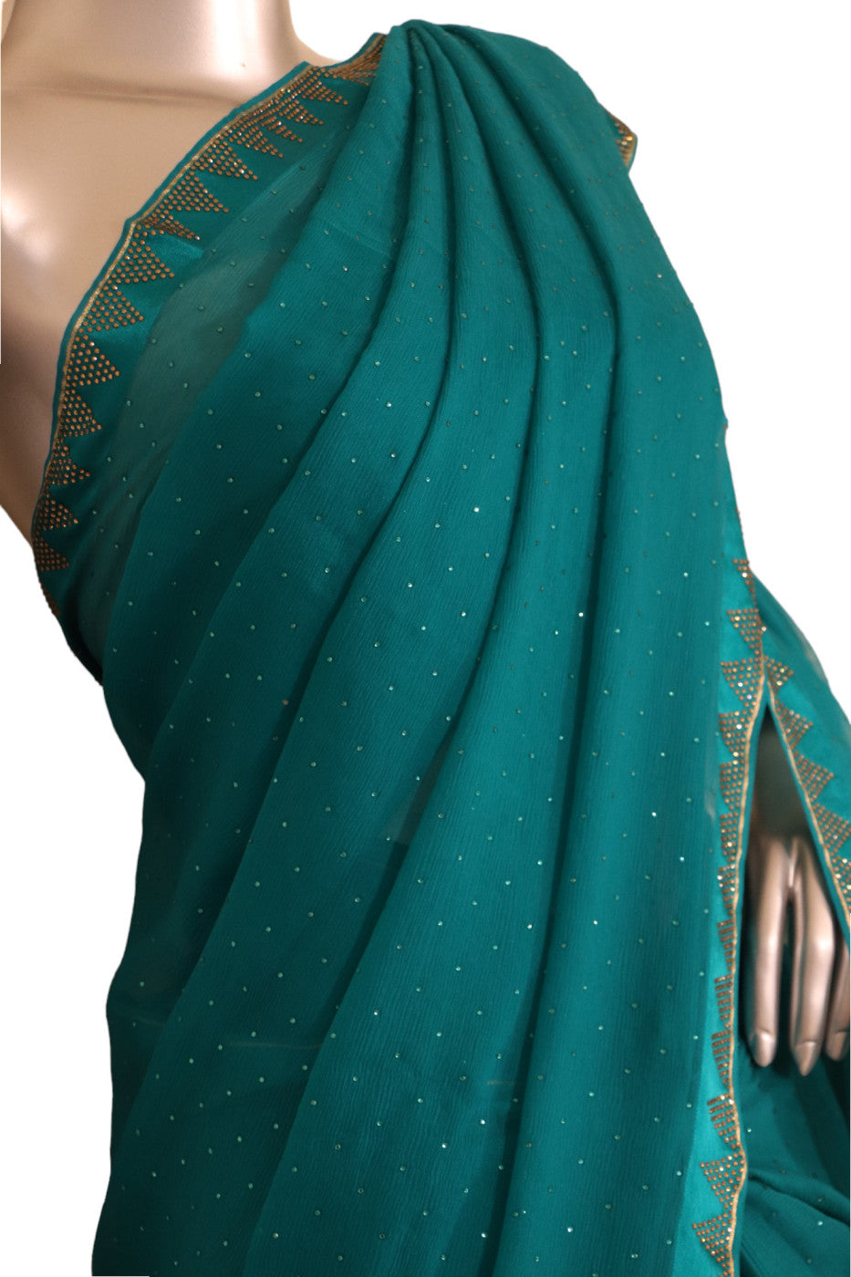 Exclusive Embroidery Pure Silk Chiffon AJ211848