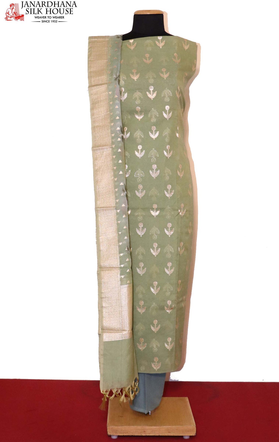 Pure Cotton Suits With Dupatta AI207991