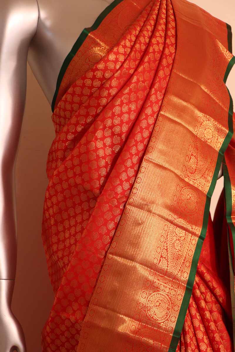 Grand Kanchipuram Wedding Silk Saree AH210564