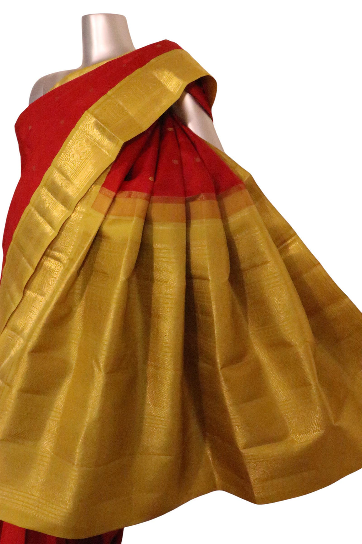 Pure Handloom Kanjeevaram Silk Saree AK212456