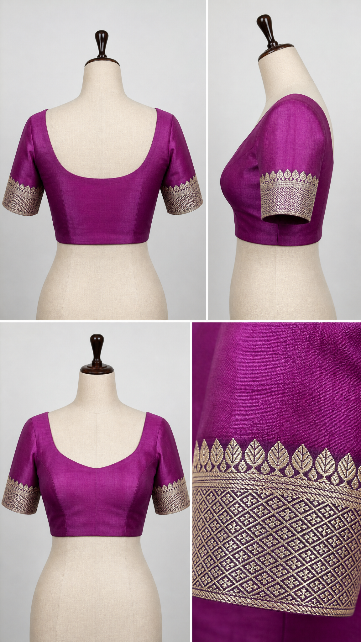 am203616 - blouse grid