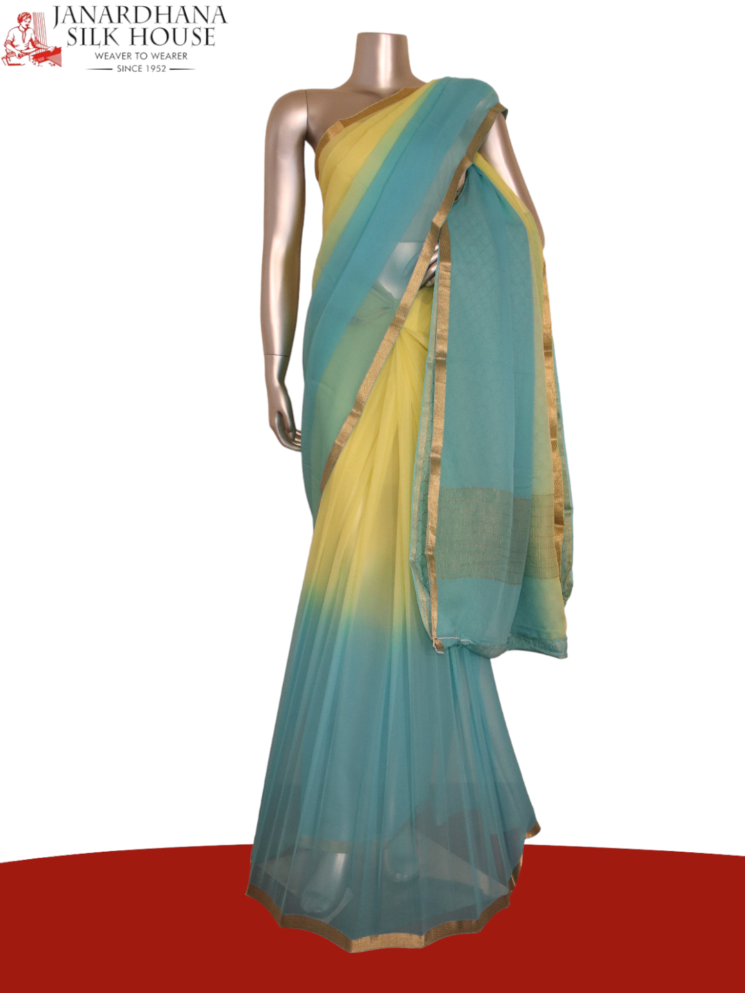 Shaded Exclusive Pure Silk Chffion AJ203690