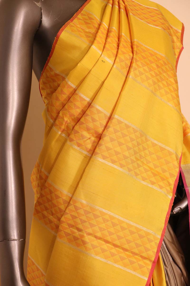 Designer Patli Kanchipuram Silk Saree AH209983