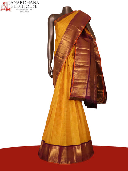 Bridal Wedding Kanjeevaram Silk Saree AK202361
