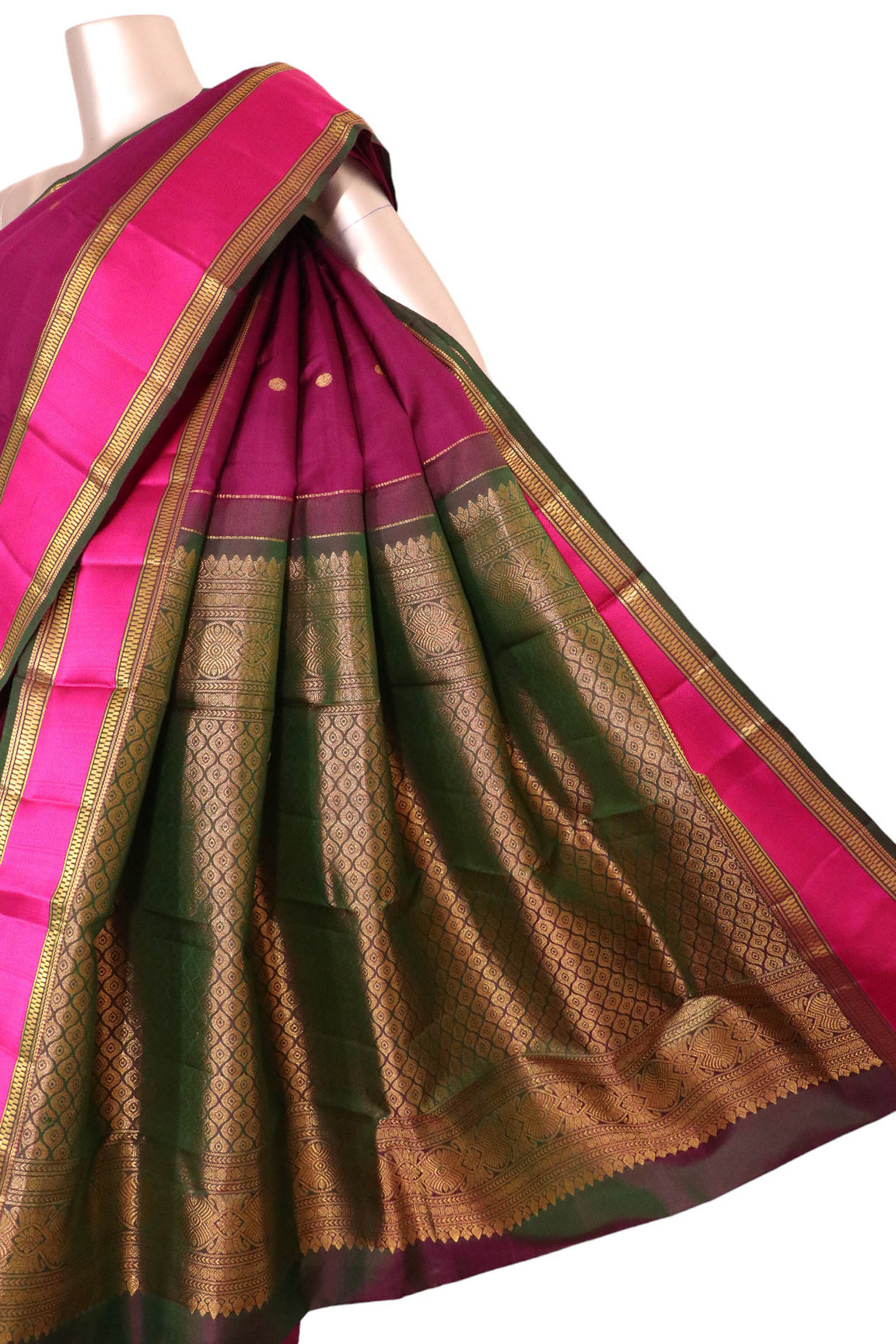 Handloom Wedding Kanjeevaram Silk Saree AJ212708