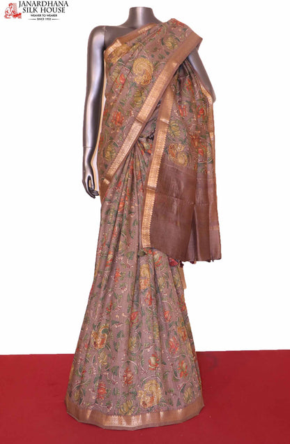 Handloom Pure Tussar Silk Saree AI202298