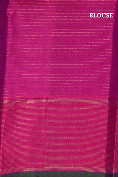 Bridal Zari Checks Kanjeevaram Silk Saree  AI215366
