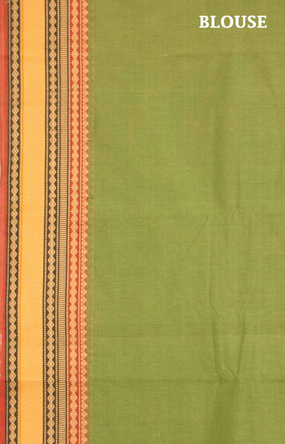 Handloom Pure Kanchi Cotton Saree AI200455