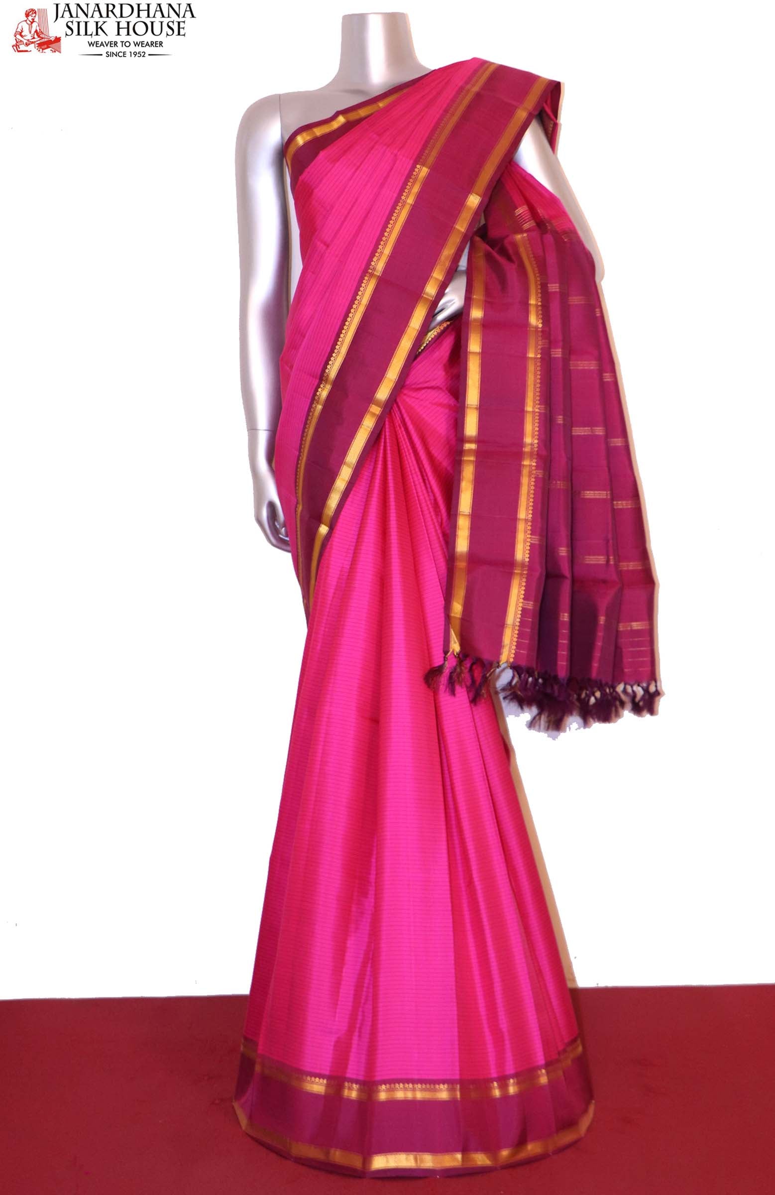 Veldhari Lines Pure South Silk Saree AI211138