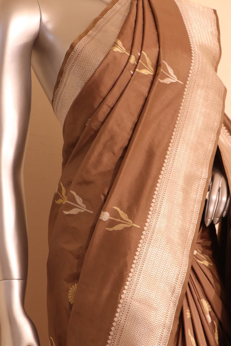Designer Wedding Banarasi Silk Saree AF202635