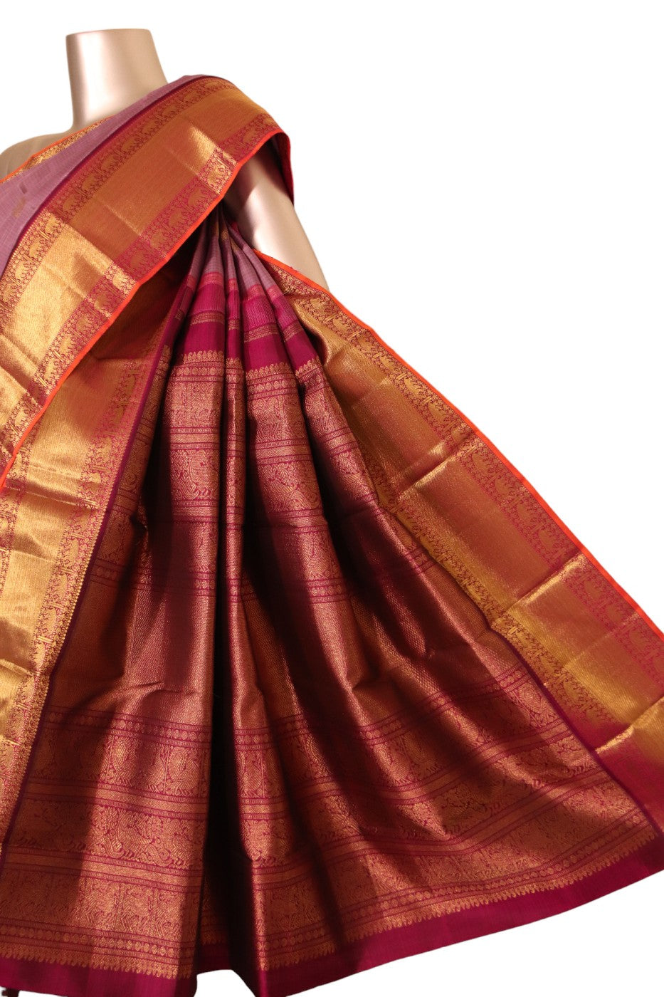 Traditional Wedding Kanjeevaram Silk Saree AJ203513