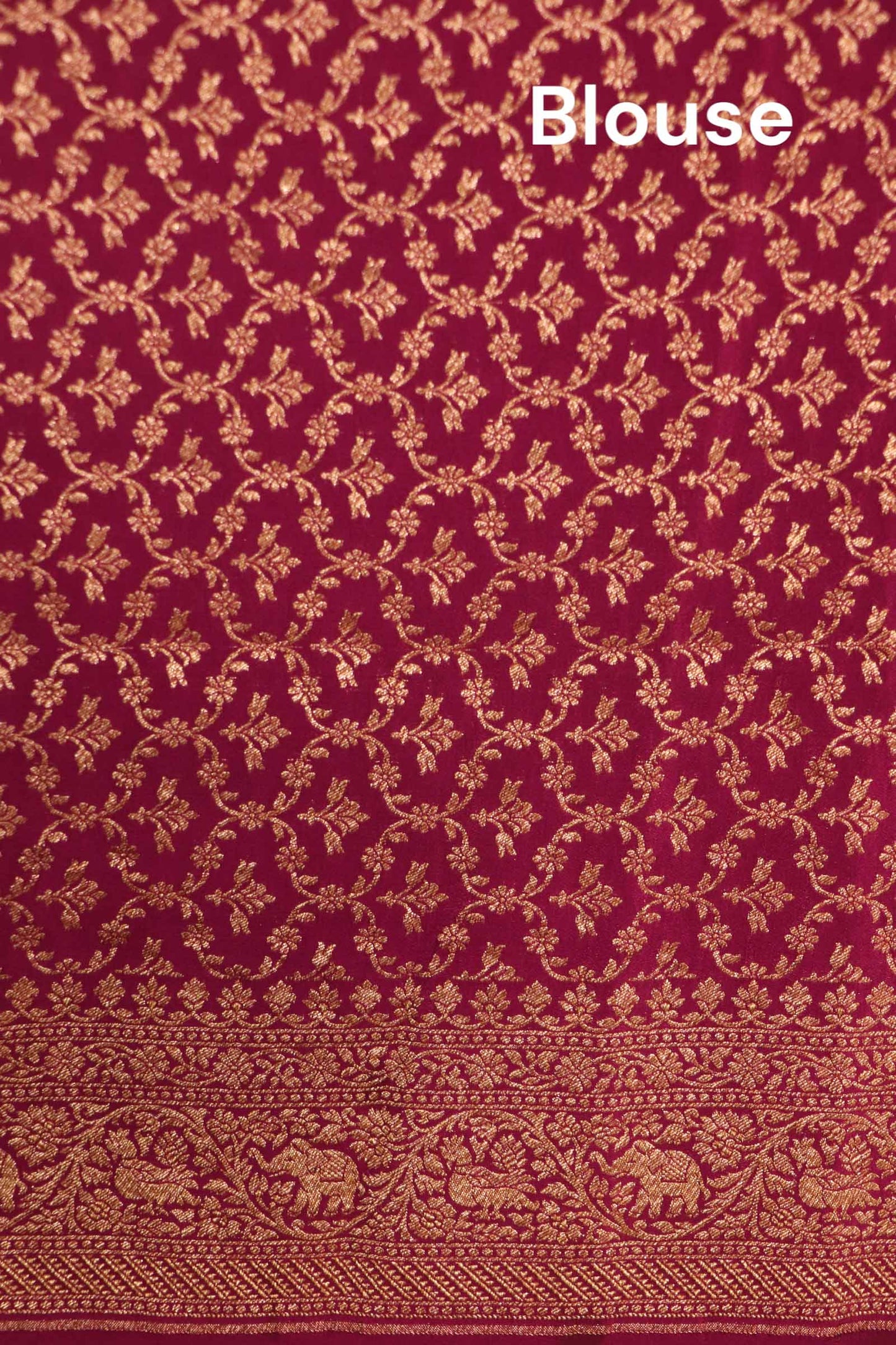 pure handloom zari butta banarasi crepe silk saree ak206089