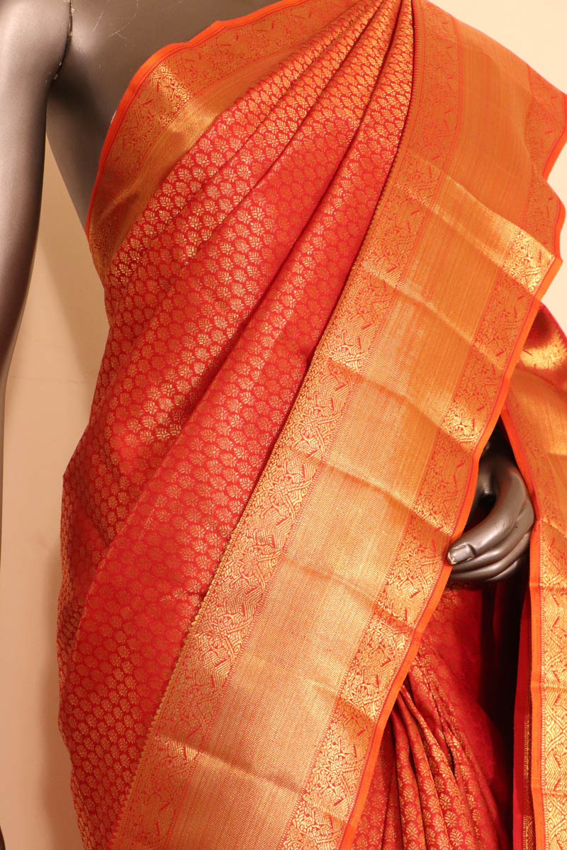 Exclusive Grand Bridal Kanchipuram Silk Sarees AH211193