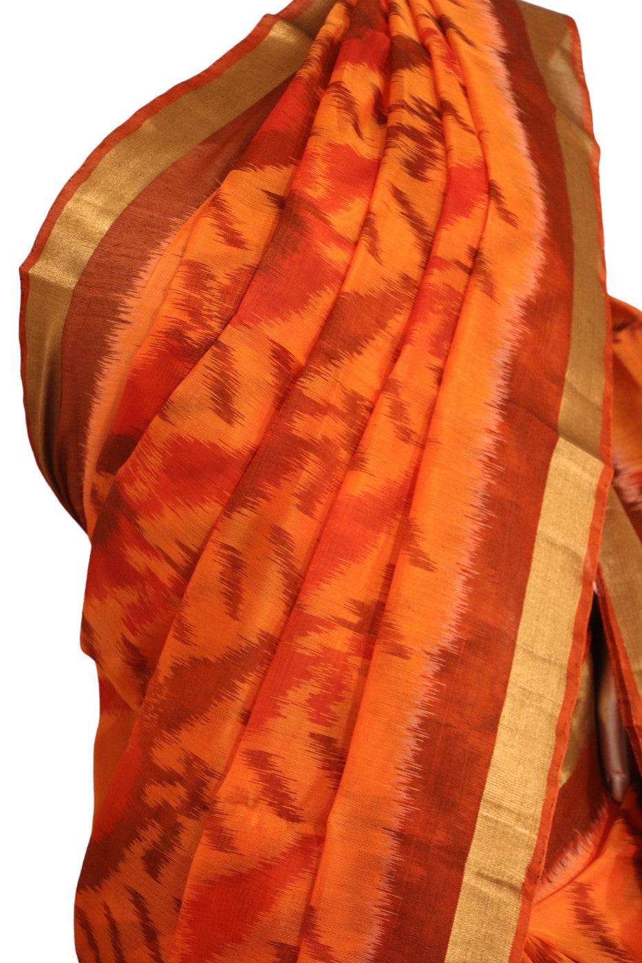 Handloom Pochampally Silk Cotton Saree AJ210245