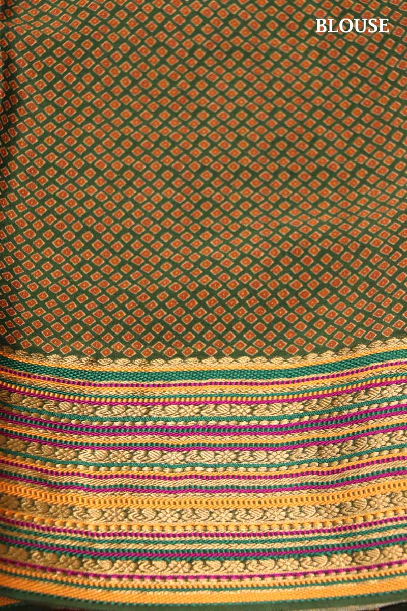 Exquisite Meenakari Printed Crepe Silk Saree AI208579