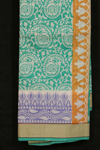 Printed Pure Cotton Saree AB201172