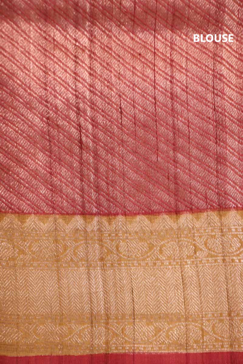 Exclusive Handloom Tussar Silk Saree AJ202611