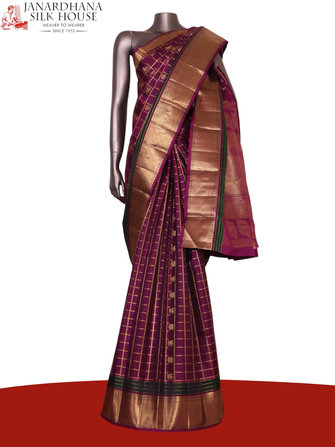Pure Bridal Wedding Kanjeevaram Silk Saree AL202883