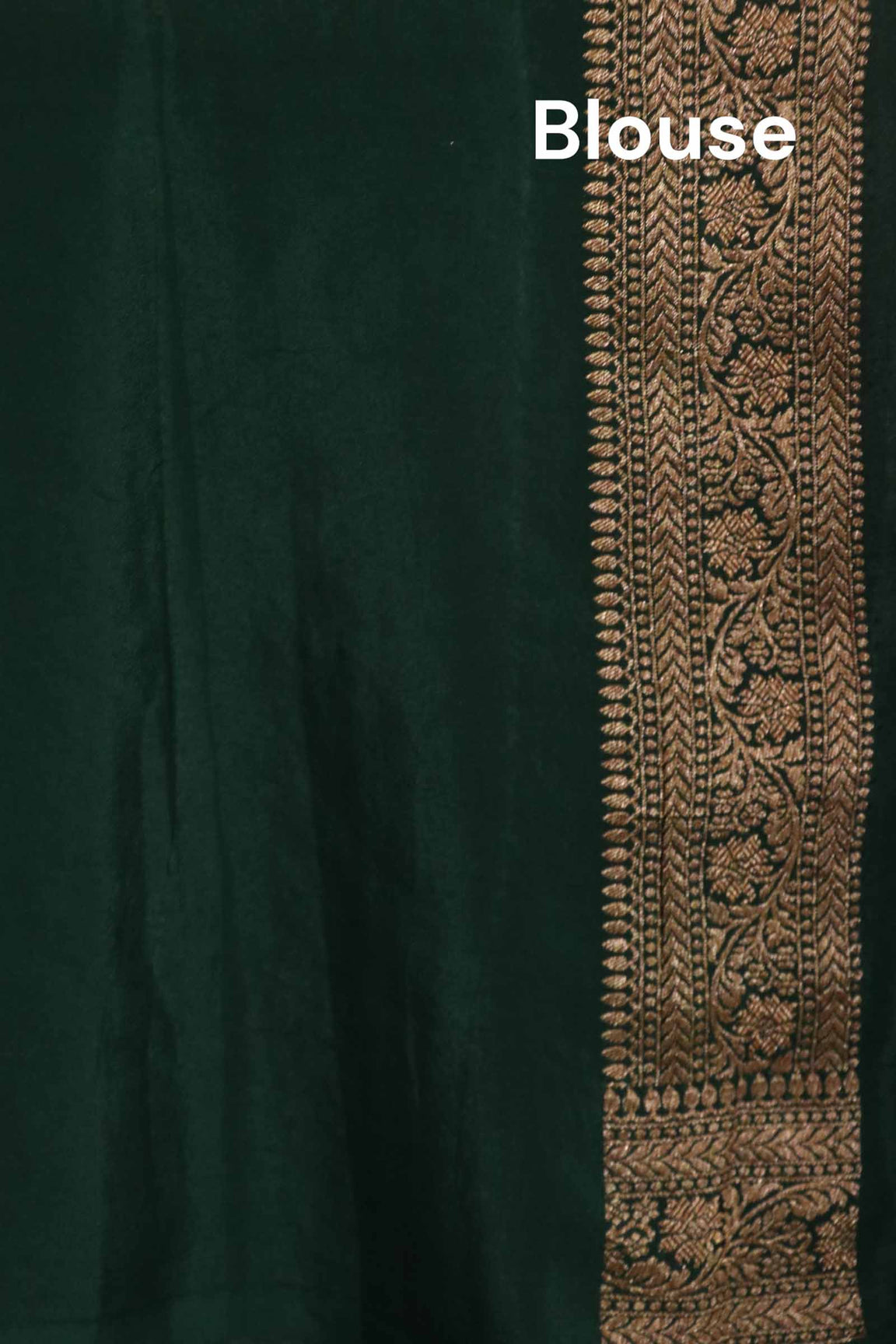 Pure Handloom Zari Butta Banarasi Crepe Silk Saree AL206218