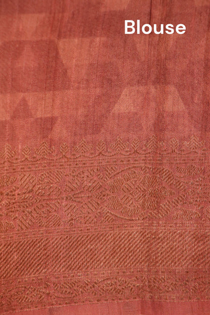 Designer Pure Tussar Silk Saree AJ210429