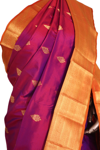 Traditional Grand Wedding South Silk Saree AJ209855