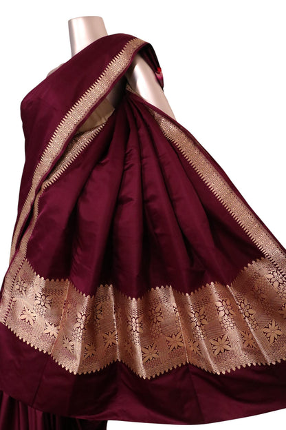 Satin Banarasi Pure Silk Saree. AL200373