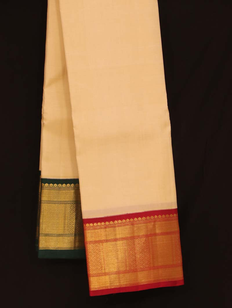 Ganga Jamuna Kanchipuram Silk Saree AG210947