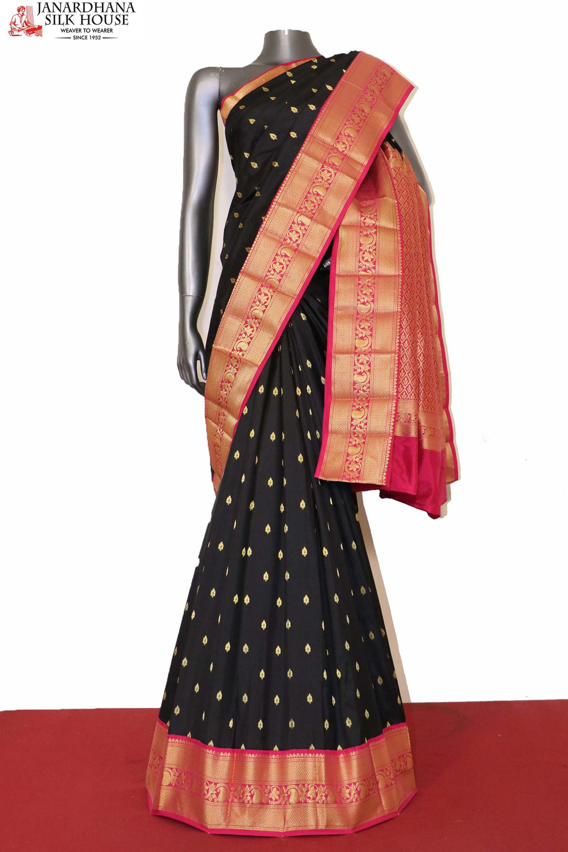 Traditional Wedding South Silk Saree AJ200853
