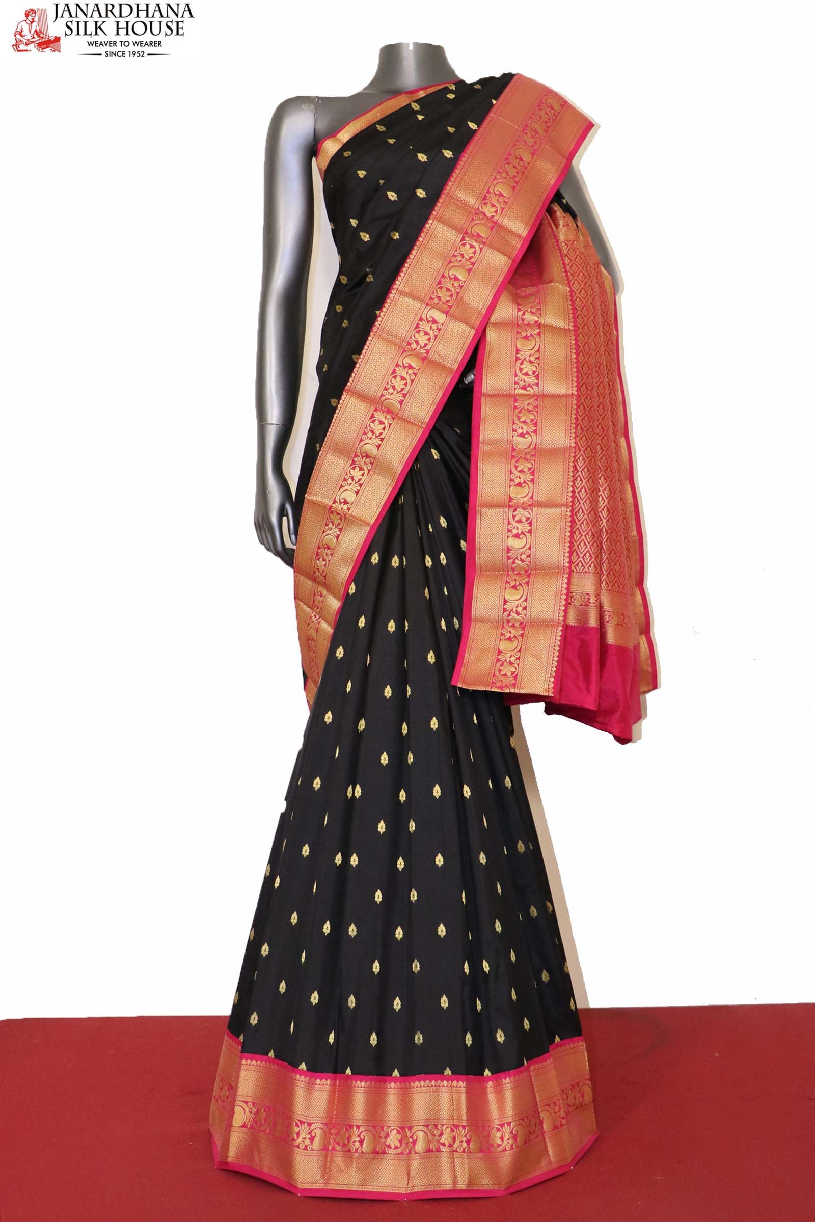 Traditional Wedding South Silk Saree AJ200853