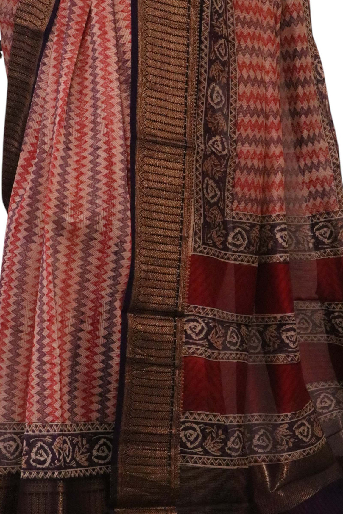 Exclusive Pure Chanderi Cotton Saree AL205630
