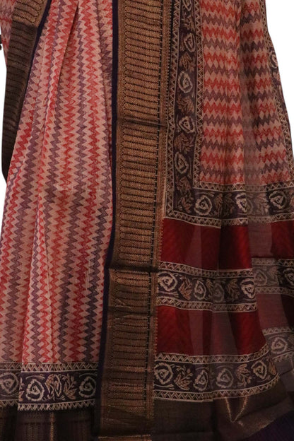 Exclusive Pure Chanderi Cotton Saree AL205630