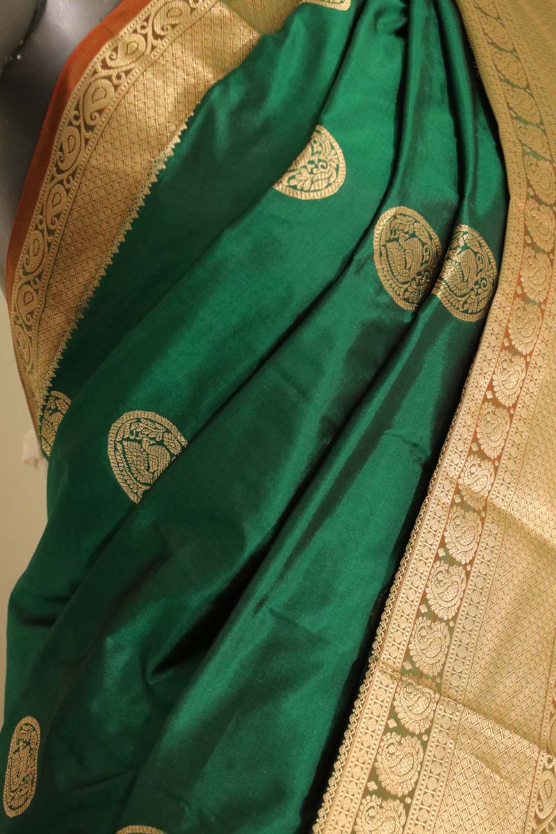 Grand Wedding Pure South Silk Saree AJ200317