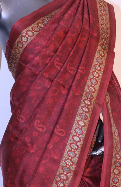 Exclusive Pure Printed Silk Saree AI207492