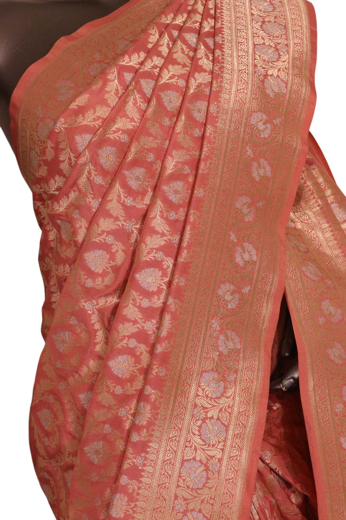 Designer Grand Wedding Banarasi Silk Saree AK206111