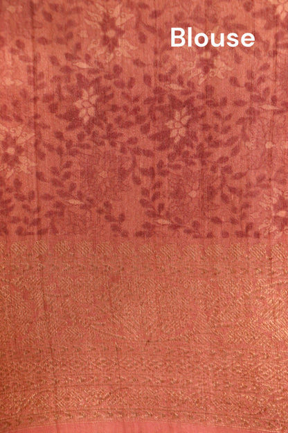 Designer Pure Tussar Silk Saree AJ210424