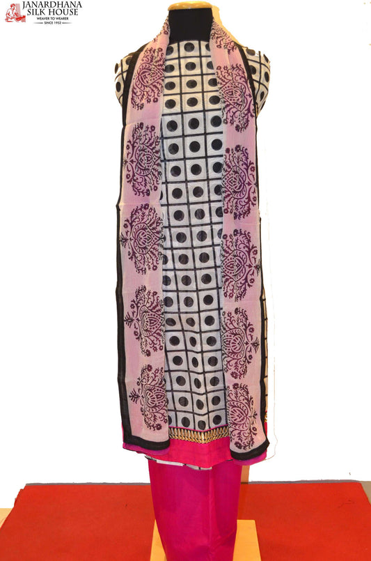 Fancy Party Wear Printed Cotton Suit AA203916