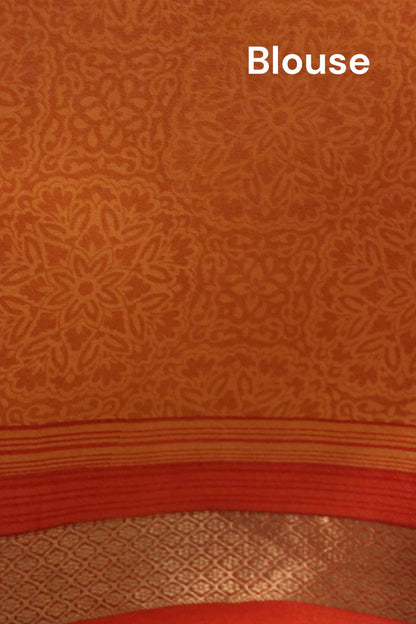 Pure Floral Zari Crepe Silk Saree AL206142