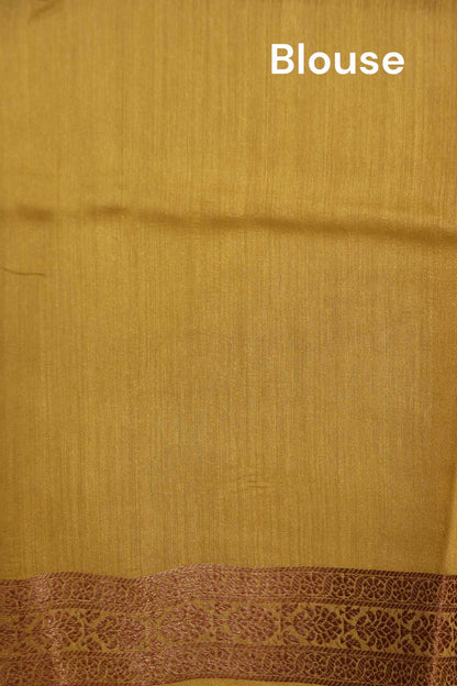 Pure Floral Zari Tussar Silk Saree AK204263