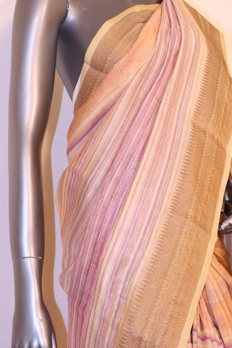 Exclusive Pure Chanderi Cotton Saree AI201050