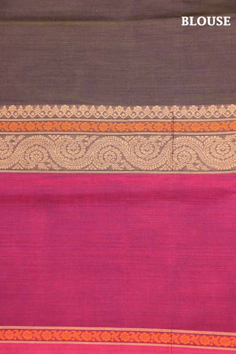 Traditional Handloom Village Cotton Saree AI200407