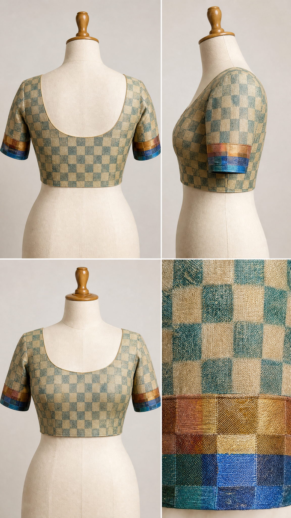 AL203694 - Blouse Grid
