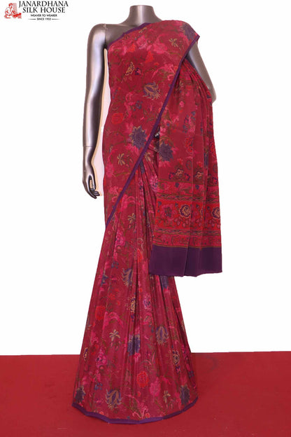 printed crepe silk sarees AF204699