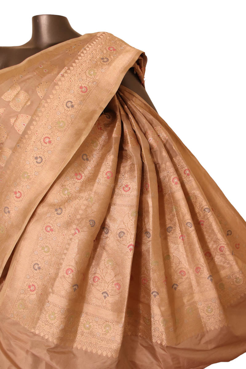Designer Exclusive Meenakari Wedding Banarasi Silk Saree AJ202662
