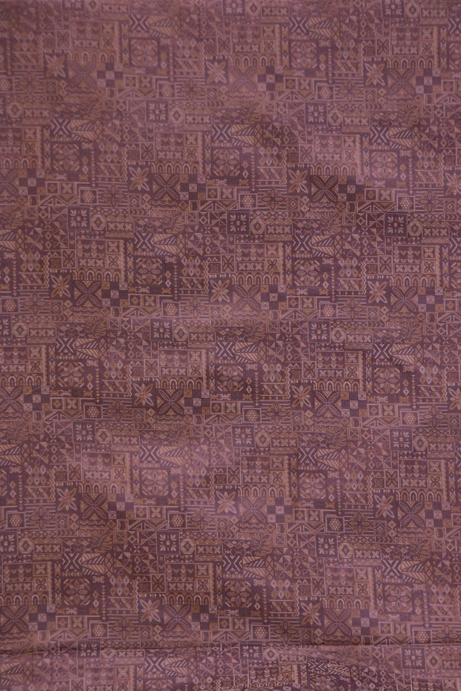 Handloom Pure Silk Jamawar Fabric AK204600