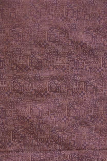 Handloom Pure Silk Jamawar Fabric AK204600