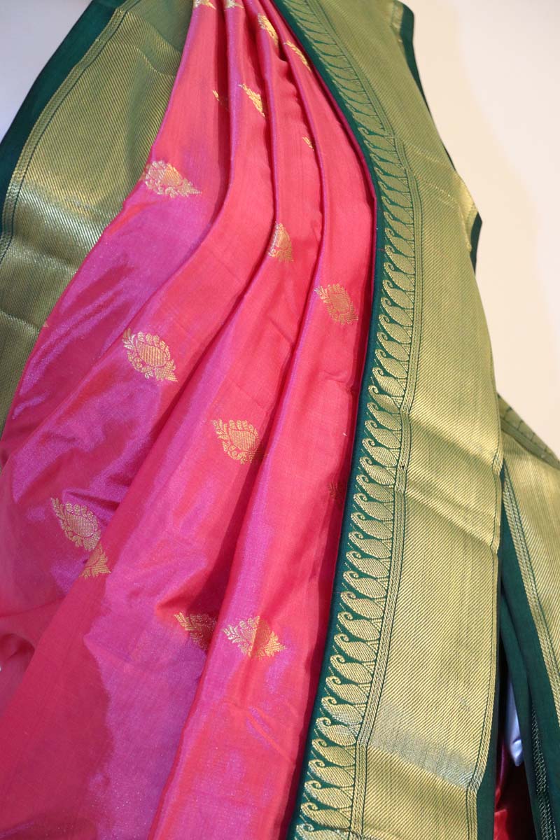 Traditional Wedding South Silk Saree AJ200829